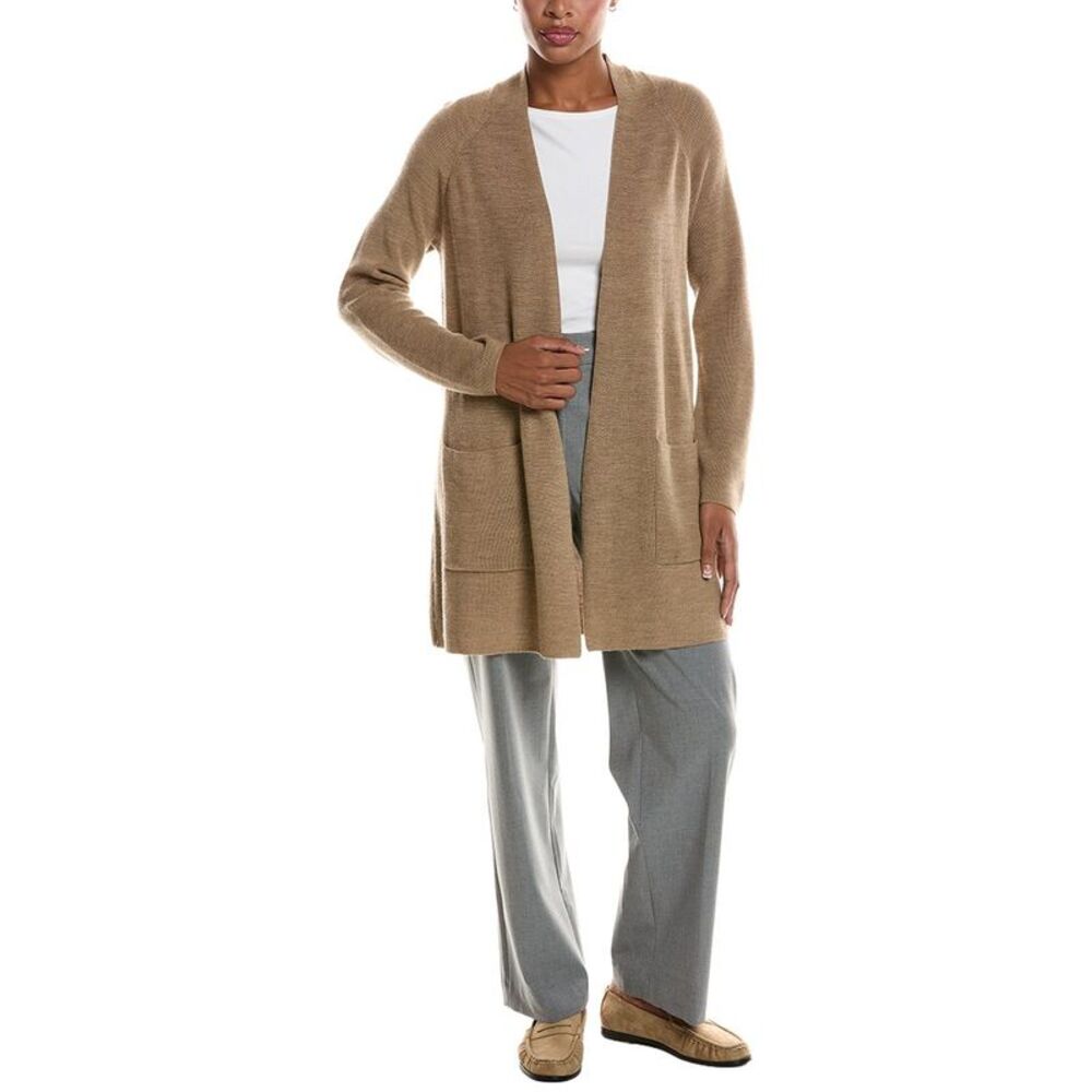 Eileen Fisher Womens  Wool Cardigan